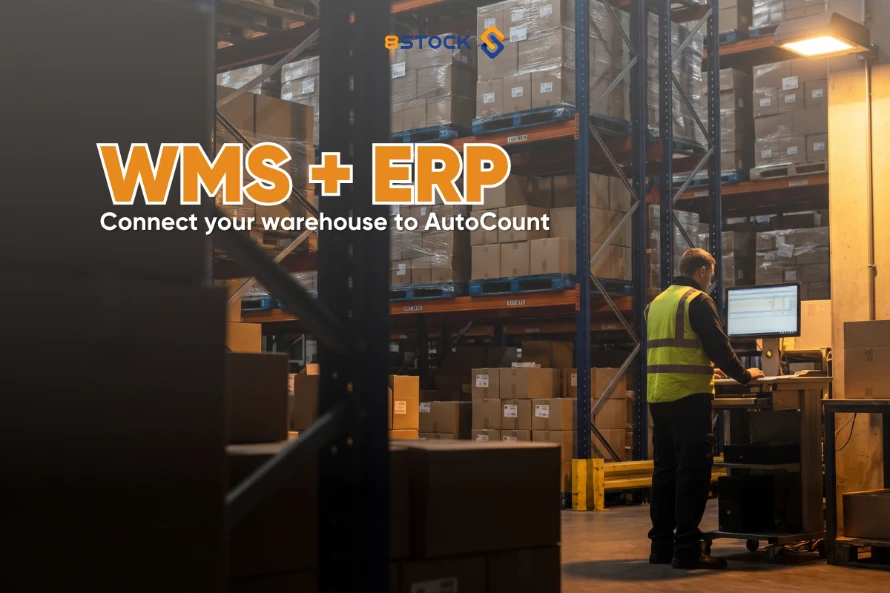 WMS and ERP integration in Malaysia — 8Stock connects with AutoCount.