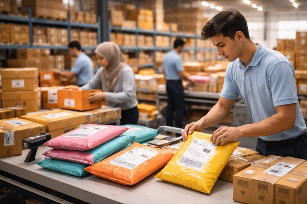picking and packing