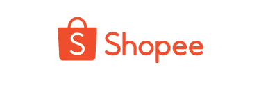 Shopee brand logo (orange bag icon with 'Shopee')